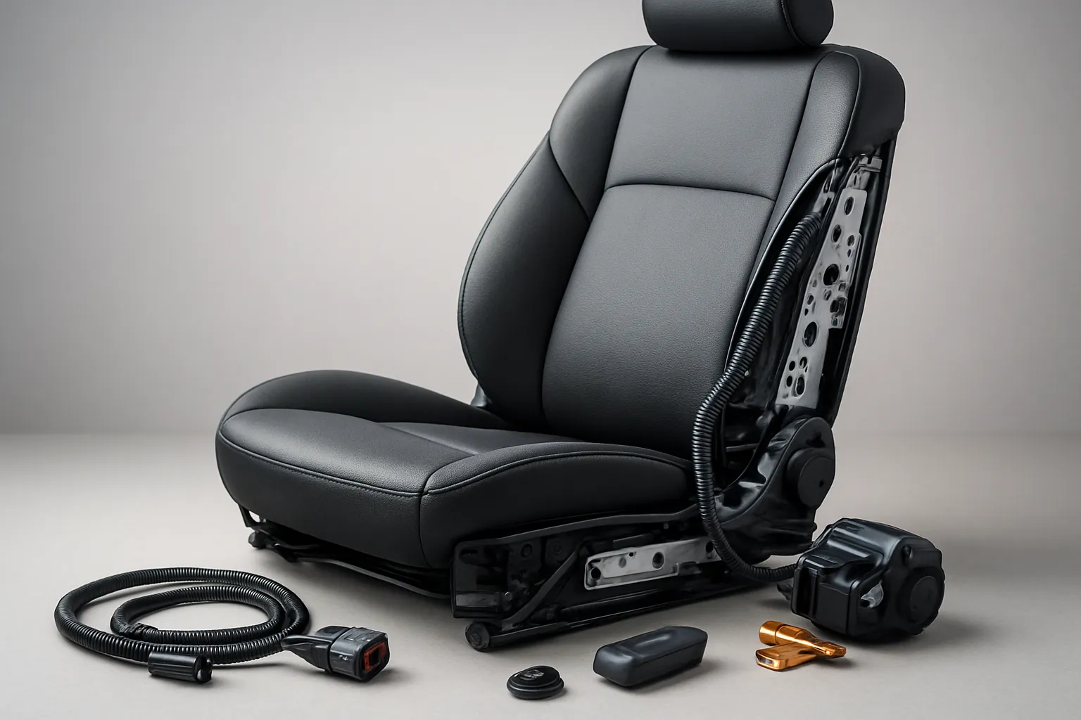Asientos eléctricos: averías comunes y piezas relacionadas