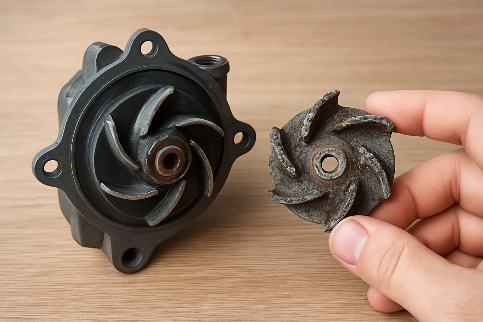 Bomba de agua: señales de desgaste y riesgos