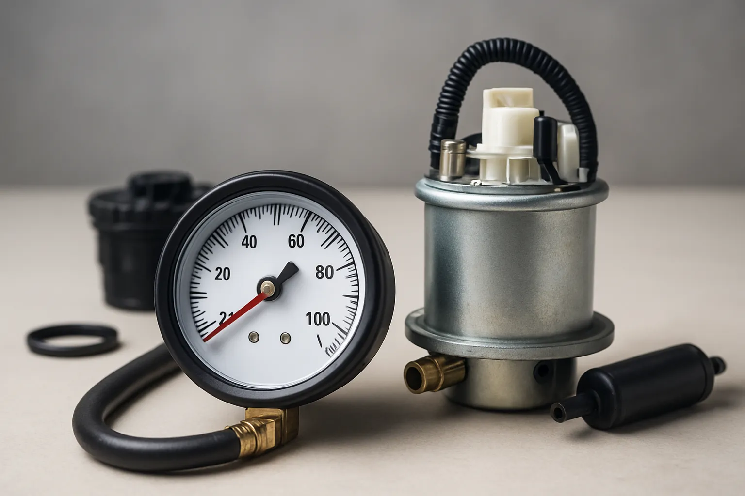 Código P0087: presión de combustible baja y piezas habituales