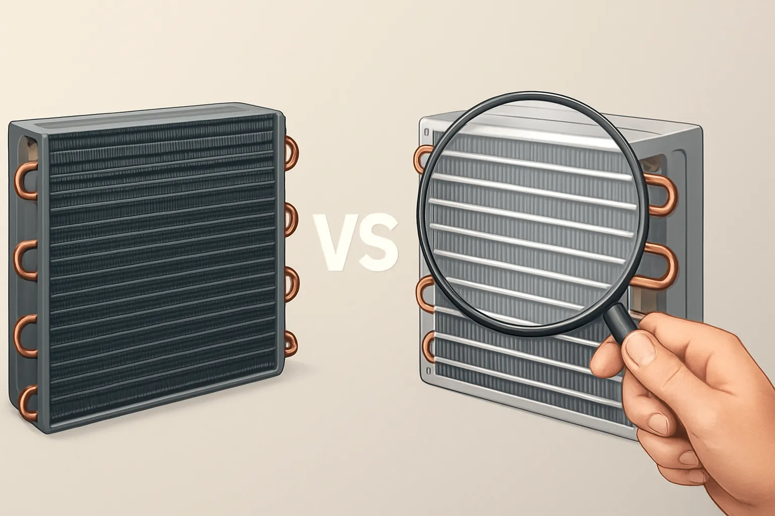 Condensador vs evaporador: diferencias y cómo saber cuál falla