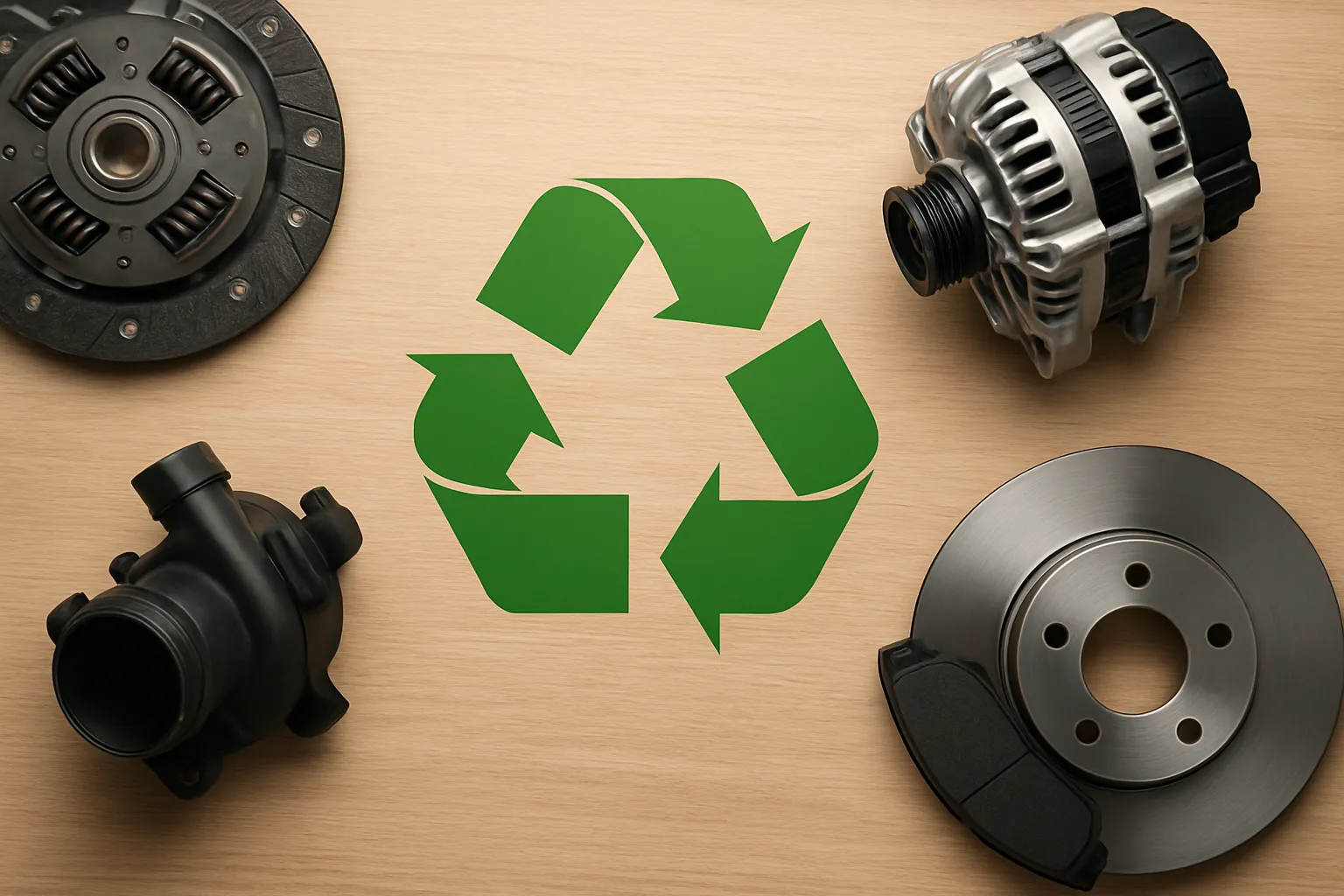 Economía circular en automoción: impacto real en recambios