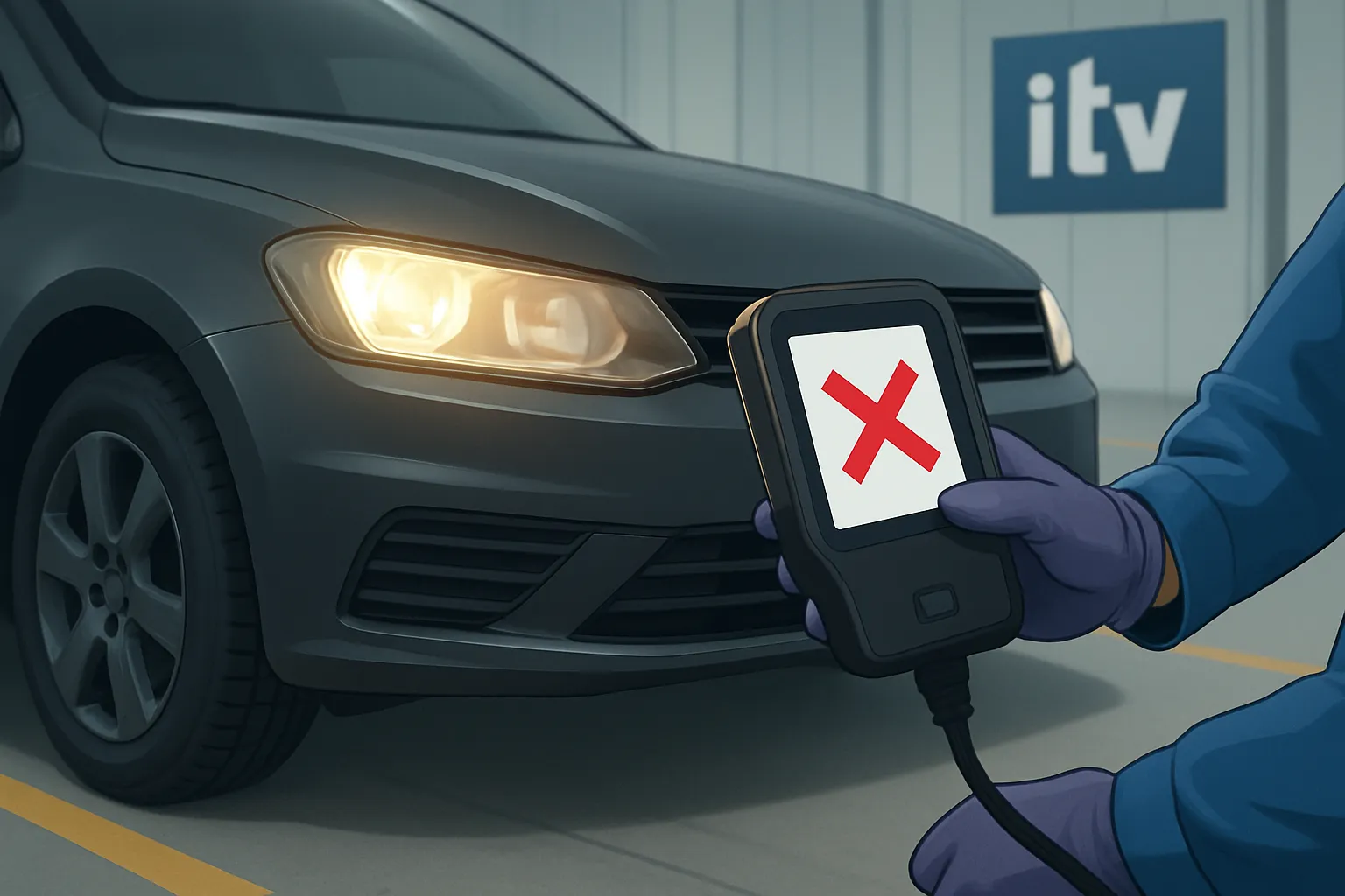 ITV y luces: qué fallos de iluminación son motivo de rechazo